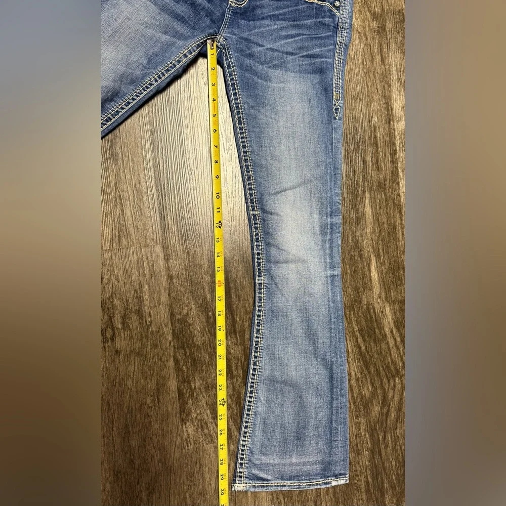 ROCK Revival PREMIUM Boot JENA Mid RISE Jeans - Picture 15 of 16